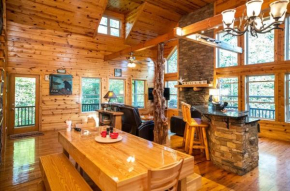Cabin w Game Room Near Creek & Helen GA